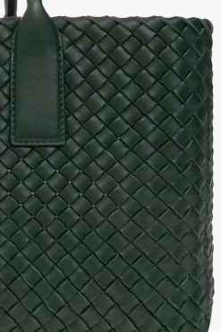 Bottega Veneta GREEN 'Cabat Small’ shopper bag