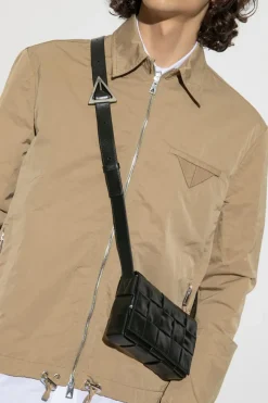 Bottega Veneta GREEN ‘Cassette Small’ shoulder bag
