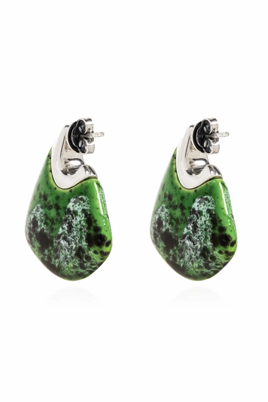 Bottega Veneta GREEN Ceramic earrings