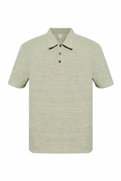 Bottega Veneta GREEN Cotton polo