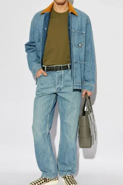 Bottega Veneta GREEN Crew Neck T-Shirt