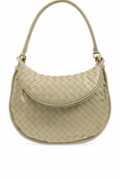 Bottega Veneta GREEN ‘Gemelli Medium’ shoulder bag