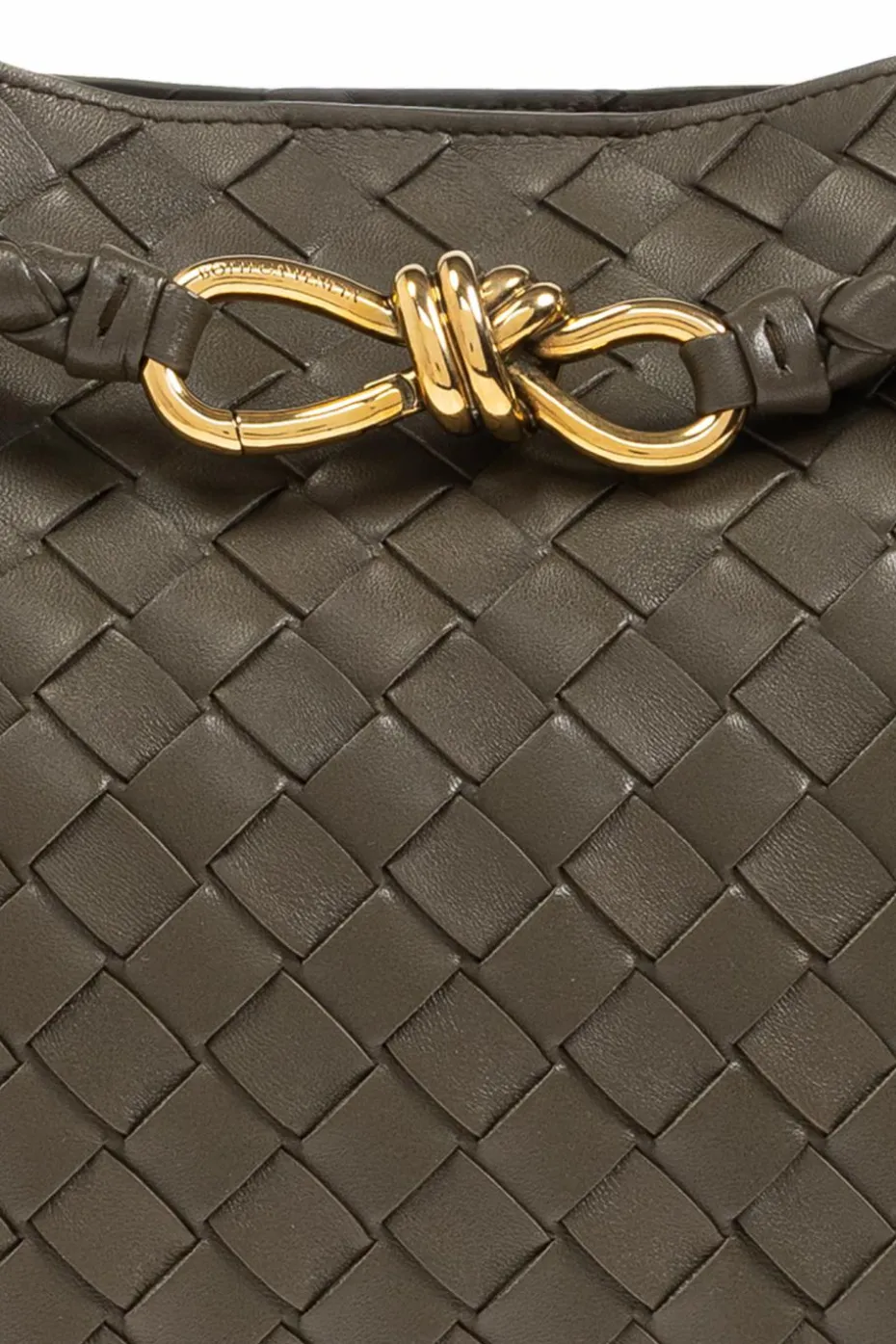 Bottega Veneta GREEN Handbag "Andiamo"