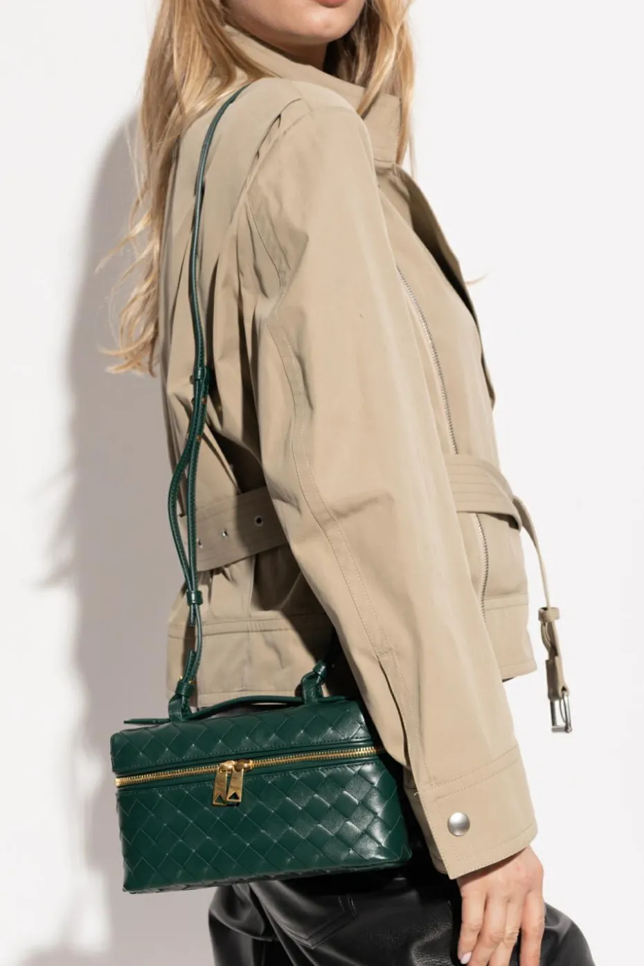 Bottega Veneta GREEN Handbag "Bang Bang"
