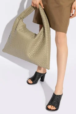 Bottega Veneta GREEN ‘Hop Large’ Shoulder Bag