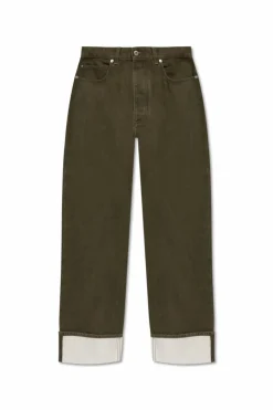 Bottega Veneta GREEN Jeans with pockets