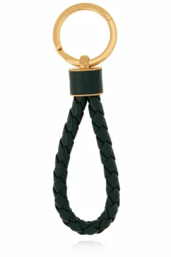 Bottega Veneta GREEN Leather keyring