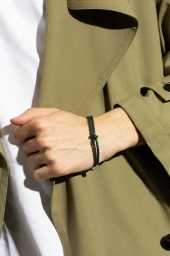 Bottega Veneta GREEN Leather bracelet