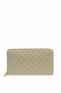 Bottega Veneta GREEN Leather Wallet