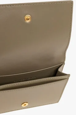 Bottega Veneta GREEN Leather business card case