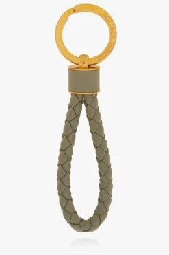 Bottega Veneta GREEN Leather keyring