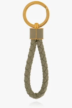 Bottega Veneta GREEN Leather keyring