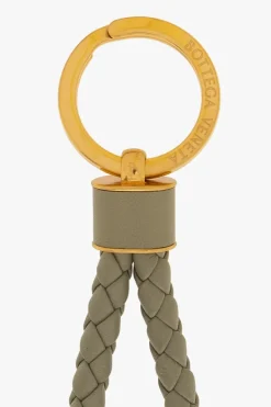 Bottega Veneta GREEN Leather keyring