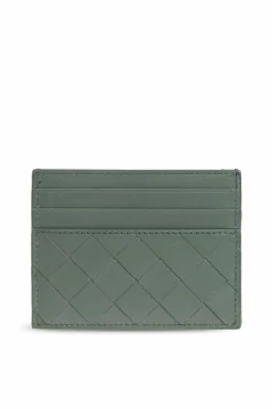 Bottega Veneta GREEN Leather card holder