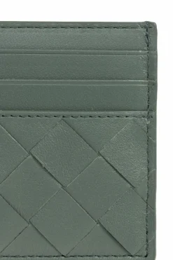 Bottega Veneta GREEN Leather card holder