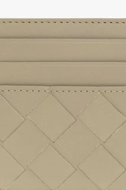 Bottega Veneta GREEN Leather card case