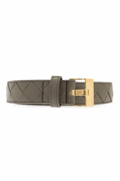 Bottega Veneta GREEN Leather belt