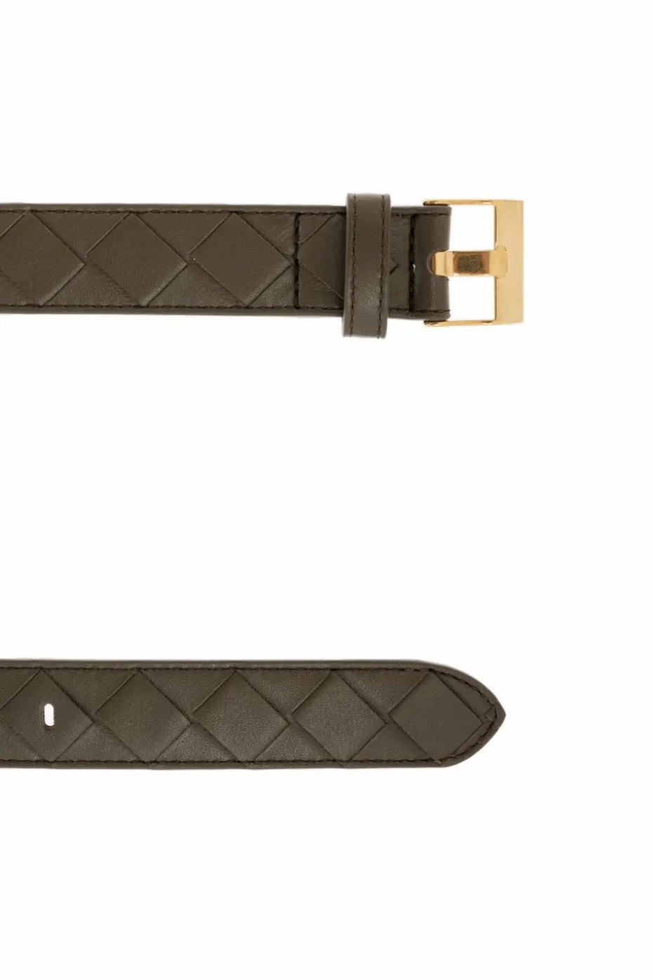 Bottega Veneta GREEN Leather belt
