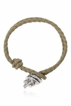 Bottega Veneta GREEN Leather bracelet