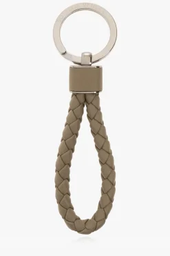 Bottega Veneta GREEN Leather keyring