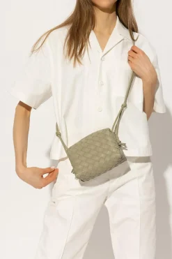 Bottega Veneta GREEN ‘Loop Mini’ shoulder bag
