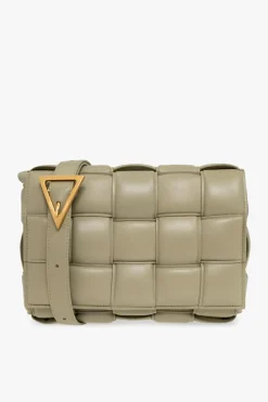 Bottega Veneta GREEN ‘Padded Cassette’ shoulder bag