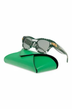 Bottega Veneta GREEN Sunglasses