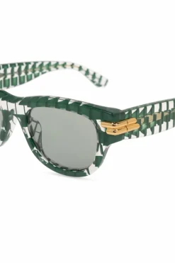 Bottega Veneta GREEN Sunglasses