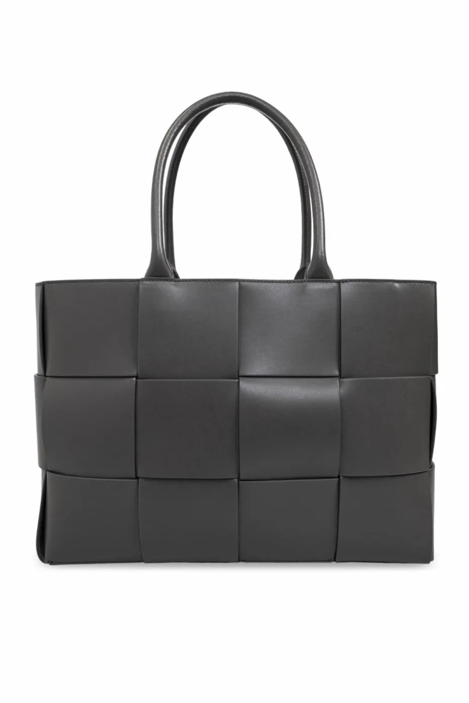 Bottega Veneta GREY Bag 'Medium Arco' in 'shopper' style