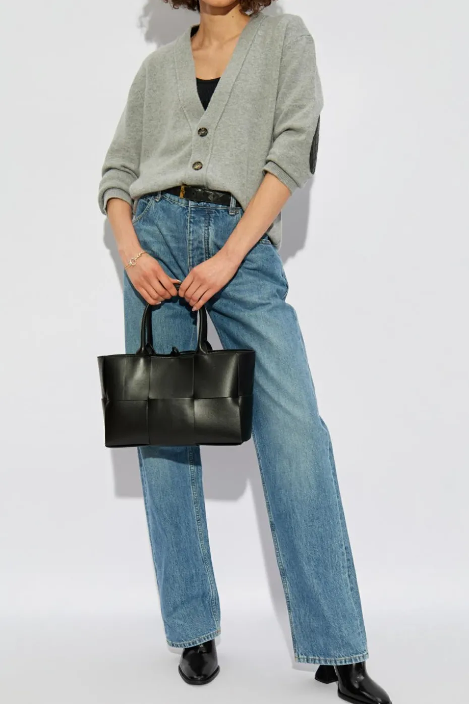 Bottega Veneta GREY Buttoned cardigan