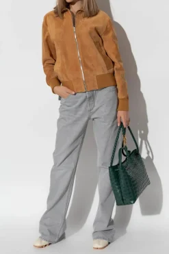 Bottega Veneta GREY Jeans with flared legs