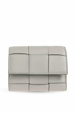 Bottega Veneta GREY Leather wallet
