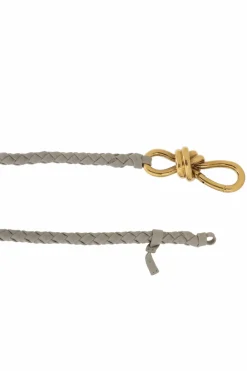 Bottega Veneta GREY Leather belt