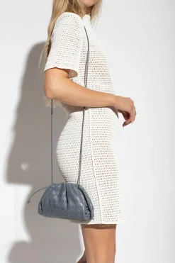 Bottega Veneta GREY ‘Pouch Mini’ shoulder bag