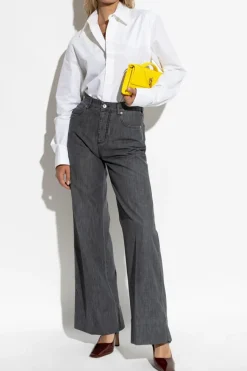 Bottega Veneta GREY 'Wild leg' jeans