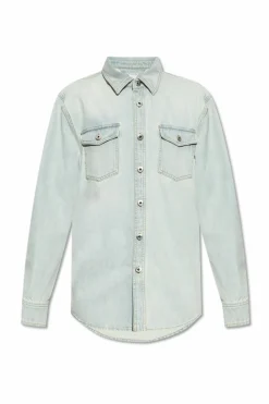 Bottega Veneta light blue Denim shirt
