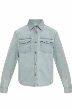 Bottega Veneta light blue Denim shirt