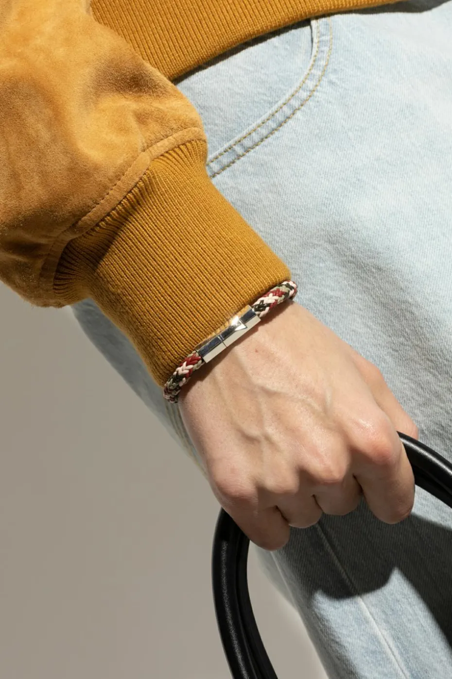Bottega Veneta MULTICOLOUR Leather bracelet