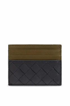 Bottega Veneta NAVY BLUE Leather card holder