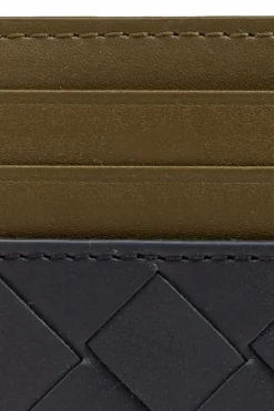 Bottega Veneta NAVY BLUE Leather card holder