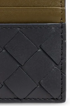 Bottega Veneta NAVY BLUE Leather card holder