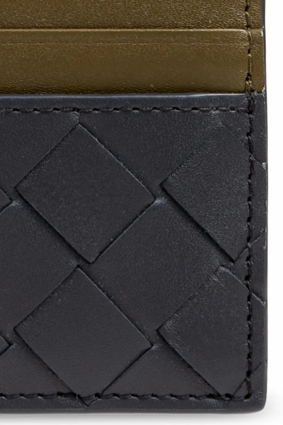 Bottega Veneta NAVY BLUE Leather card holder