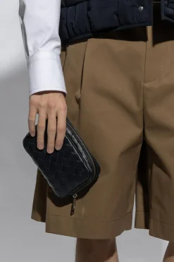 Bottega Veneta NAVY BLUE Leather handbag