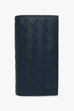 Bottega Veneta NAVY BLUE Leather card case
