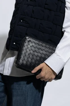 Bottega Veneta NAVY BLUE Leather handbag