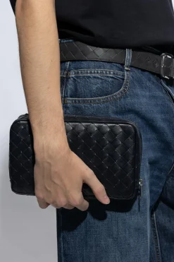 Bottega Veneta NAVY BLUE Leather handbag