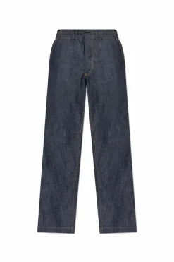 Bottega Veneta NAVY BLUE Loose-fit jeans