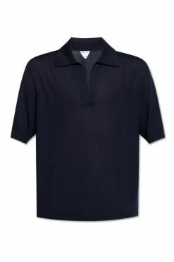 Bottega Veneta NAVY BLUE Cashmere polo