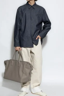 Bottega Veneta NAVY BLUE Denim shirt