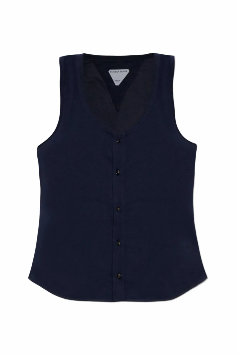 Bottega Veneta NAVY BLUE Top with fastening